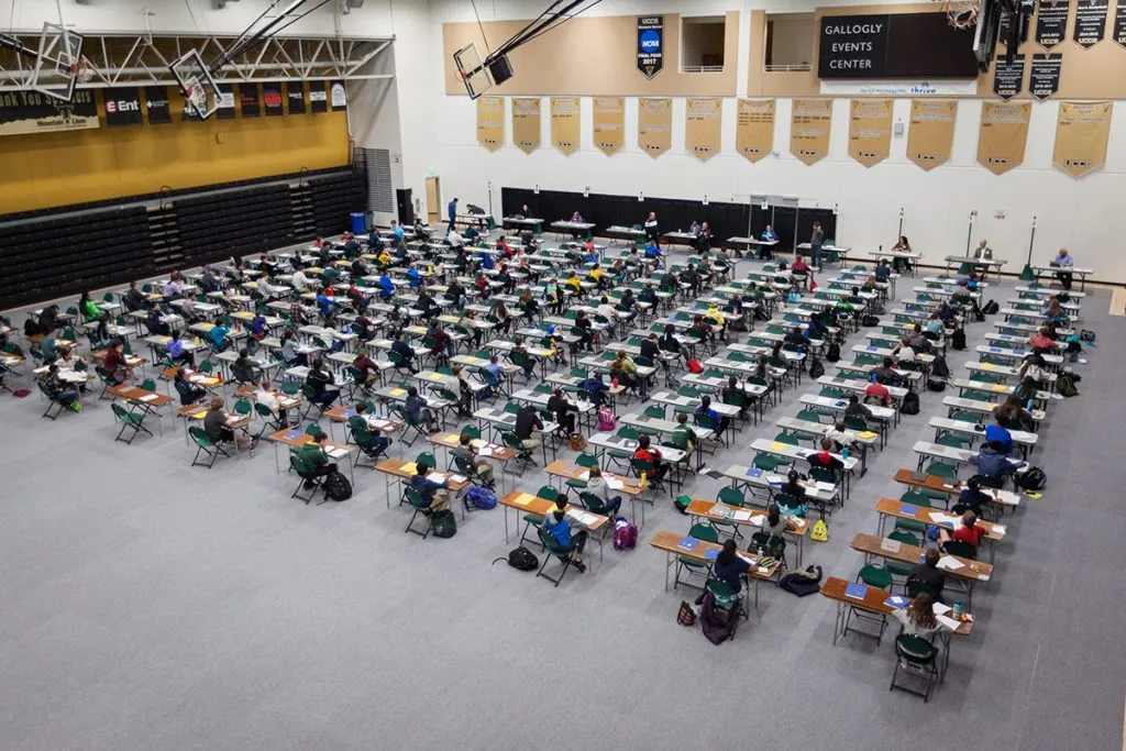 Aerial view of olympiad.